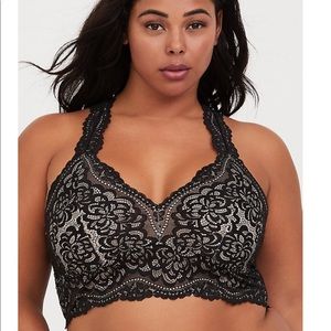 Torrid Curve Black Lace Bralette